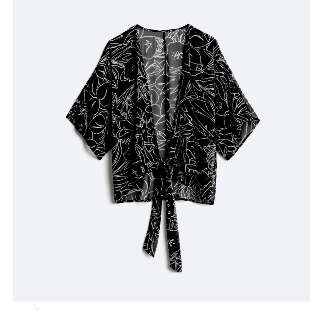 Toe front kimono , summer ,  sheer